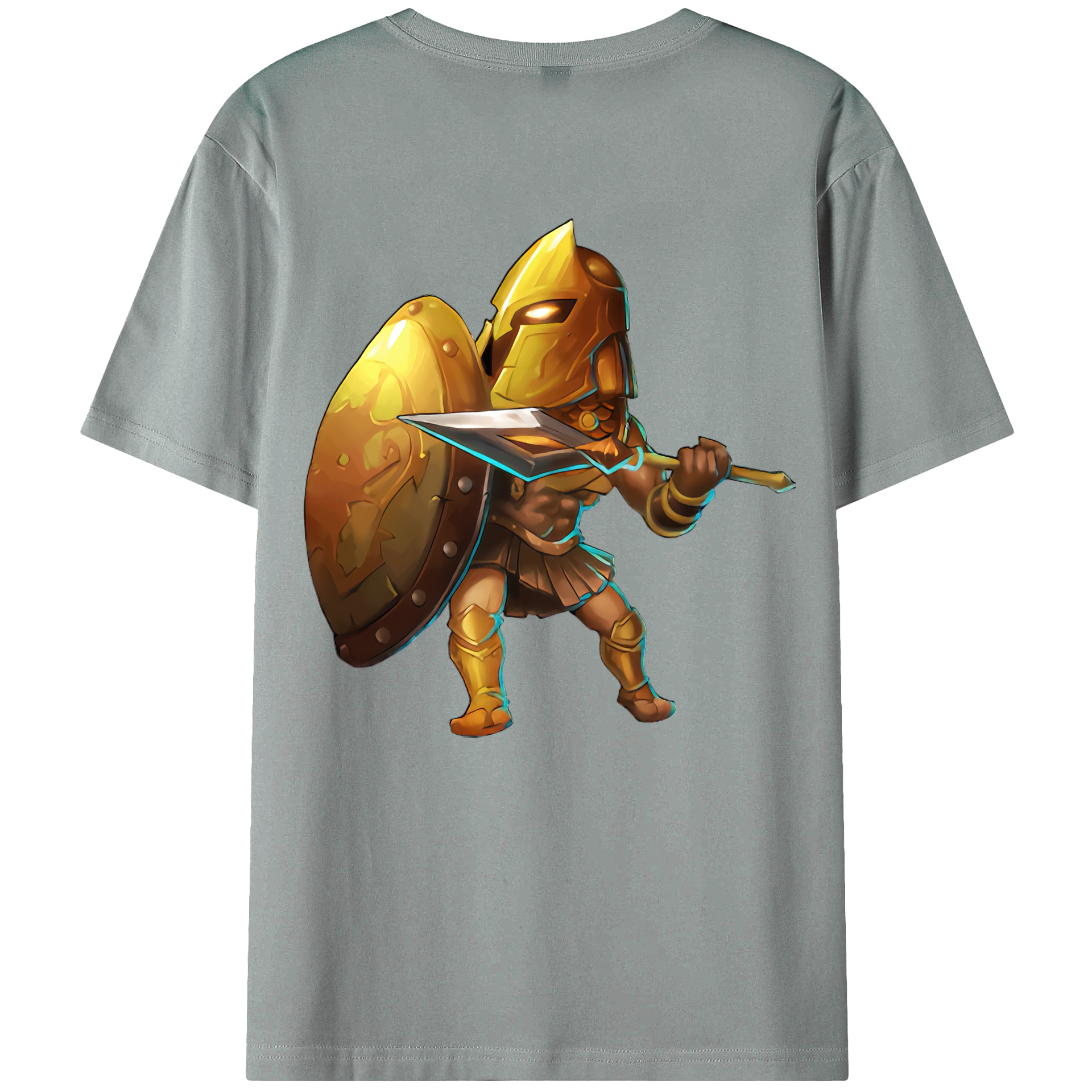 （画像用） リーグ・オブ・レジェンド League of Legends LOL 綿100％ メンズ半袖Tシャツ（バックプリント） 通気性